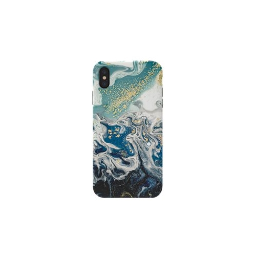 Angle View: ArtsCase - StrongFit Case for Apple® iPhone® XS Max - Trendy Artwork Marble