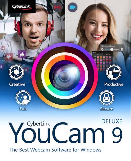 Front Zoom. Cyberlink - YouCam 9 Deluxe - Windows [Digital].