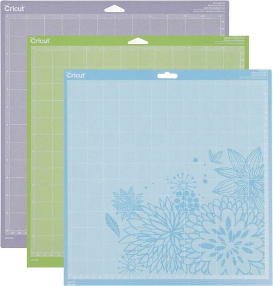 Cricut Cutting Mat 3 Pack Green Blue Purple 2003546 Best Buy