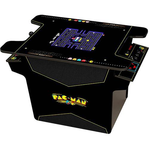 Rent to own Arcade1Up - Black Series PAC-MAN Head-to-Head Gaming Table - Pac-Man Black