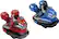 Angle Standard. Blue Hat Toy Company - Remote-Controlled Bumper Cars (2-Count).