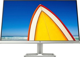 HP - Geek Squad Certified Refurbished 23.8" IPS LED FHD FreeSync Monitor - Natural Silver - Front_Zoom