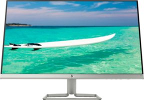 HP - Geek Squad Certified Refurbished 27" IPS LED FHD FreeSync Monitor - Natural Silver - Front_Zoom