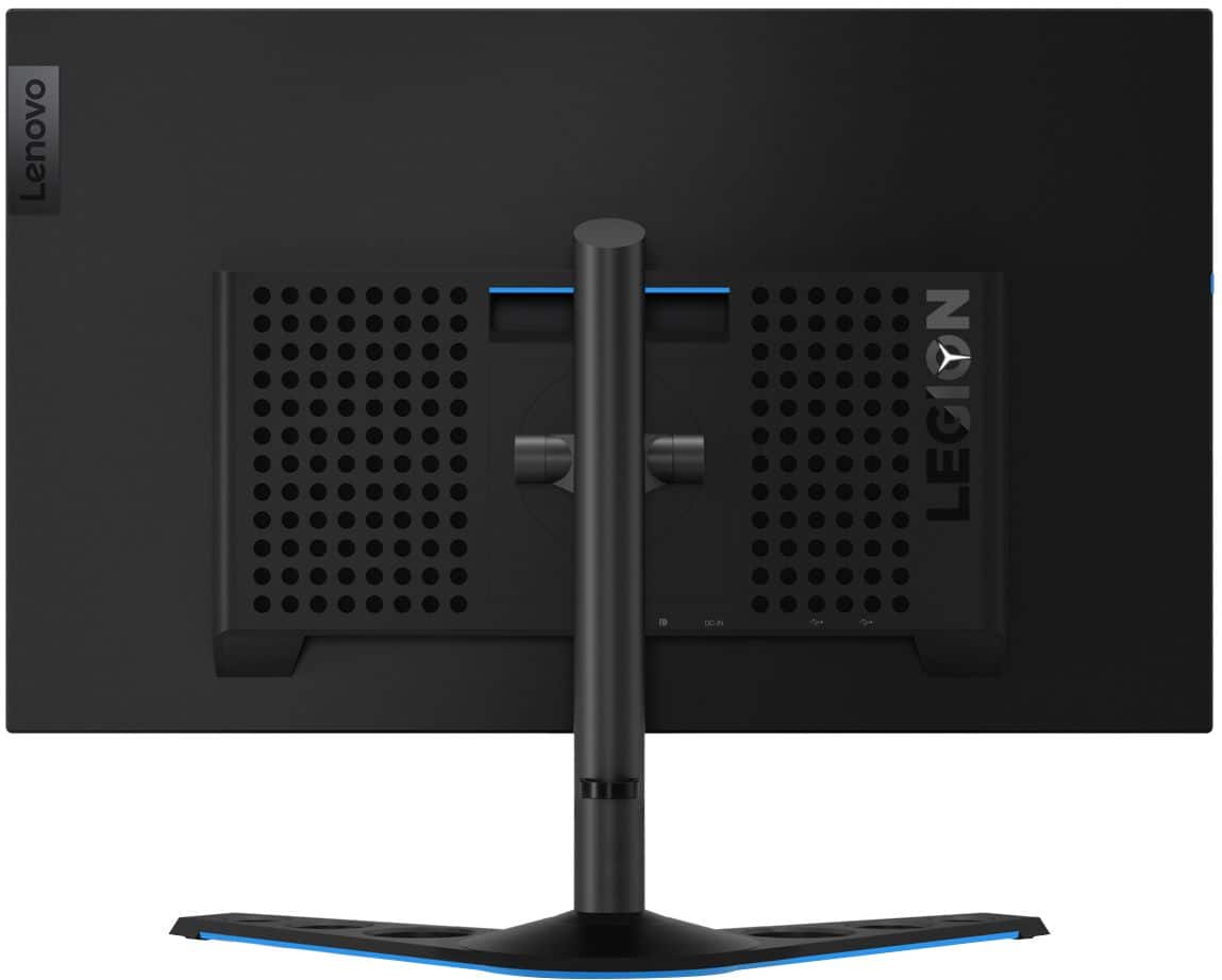 Back. Lenovo - Geek Squad Certified Refurbished Legion 27" IPS LED QHD Monitor - Raven Black.