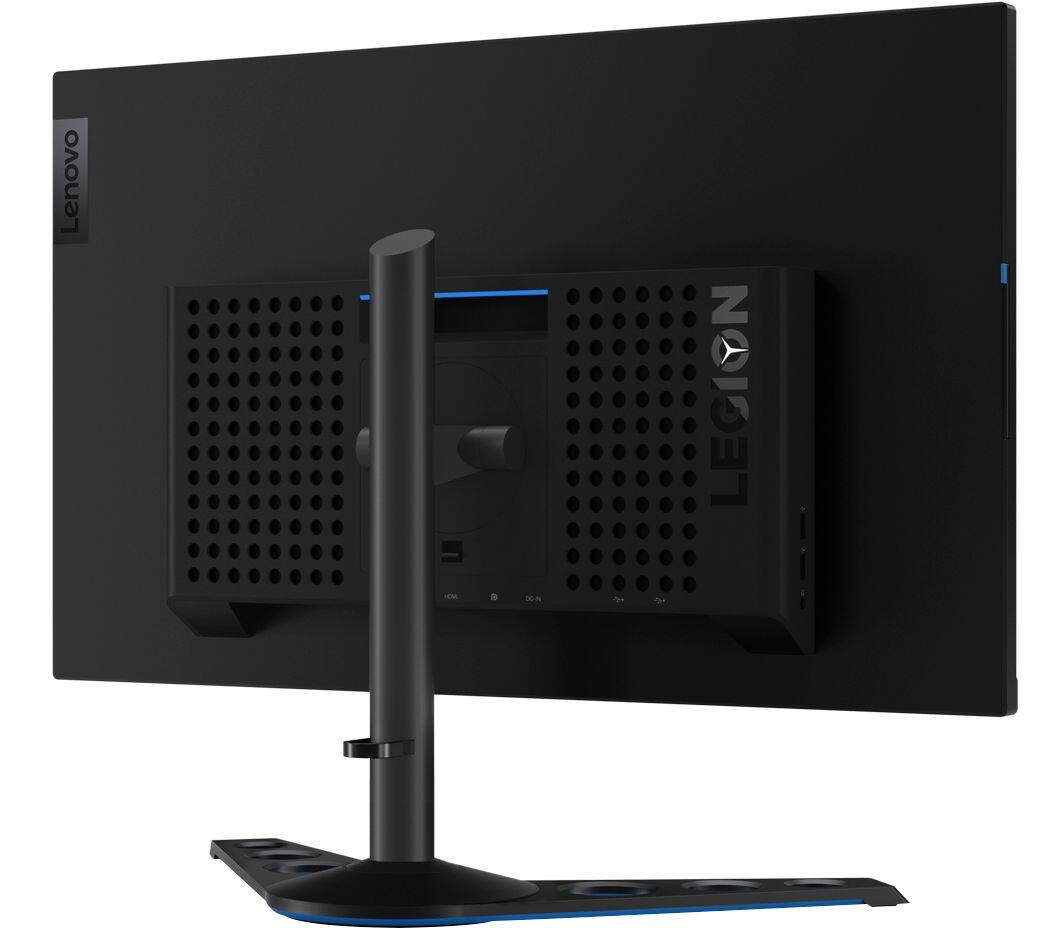 Alt View 13. Lenovo - Geek Squad Certified Refurbished Legion 27" IPS LED QHD Monitor - Raven Black.