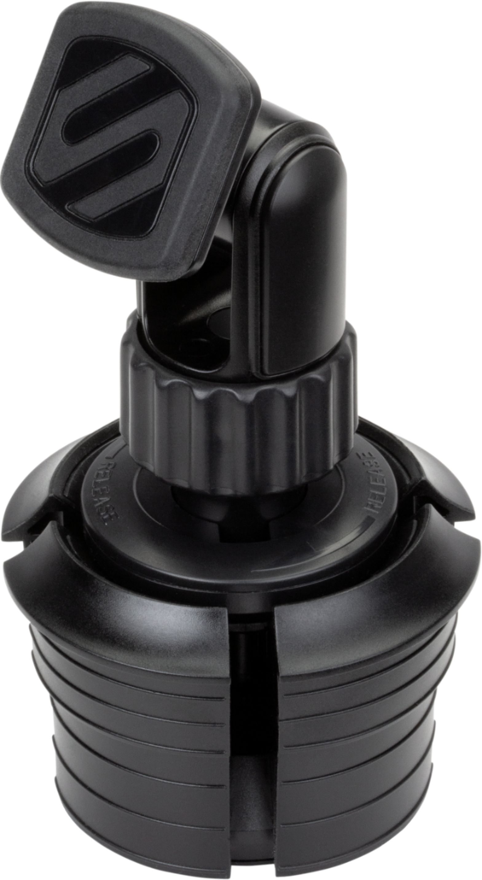 Scosche - MagicMount Cup Holder Mount for Most Cell Phones - Black