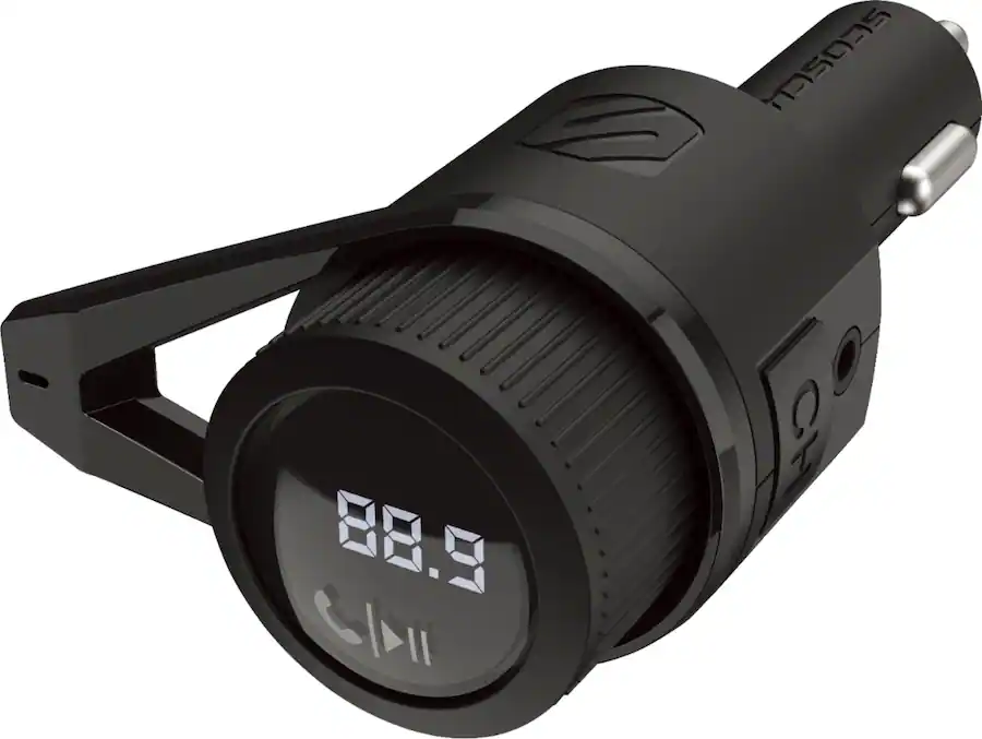 Scoche Universal Digital FM Transmitter For Car - Stream Music From IPhone, Android, MP3 Players