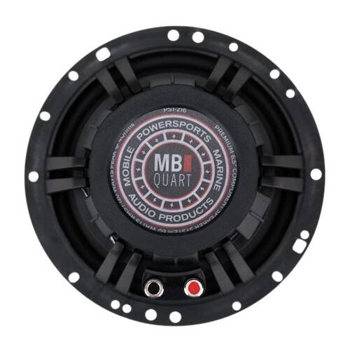 Alt View 13. MB Quart - Premium 6-1/2" 2-Way Car Speakers with Aerated Paper Cones (Pair) - Black.