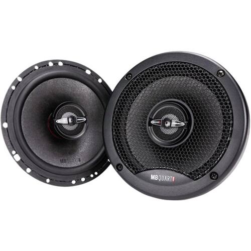 Alt View 11. MB Quart - Premium 6-1/2" 2-Way Car Speakers with Aerated Paper Cones (Pair) - Black.