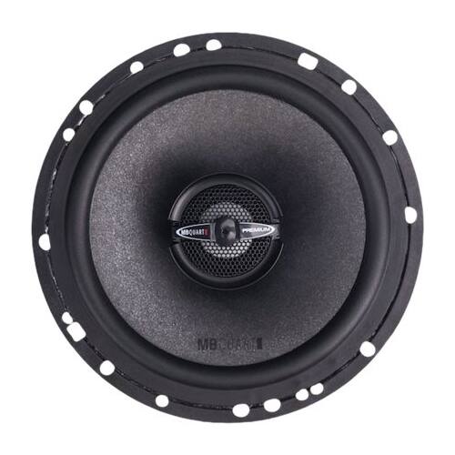 Alt View 12. MB Quart - Premium 6-1/2" 2-Way Car Speakers with Aerated Paper Cones (Pair) - Black.