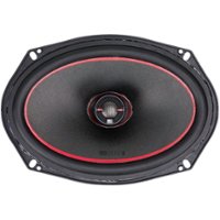 MB Quart - REFERENCE 6" x 9" 2-Way Car Speakers with Craft Pulp Cones (Pair) - Black - Front_Zoom