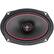 Front. MB Quart - REFERENCE 6" x 9" 2-Way Car Speakers with Craft Pulp Cones (Pair) - Black.