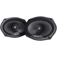 MB Quart - Premium 6" x 9" 2-Way Car Speakers with Aerated Paper Cones (Pair) - Black - Front_Zoom
