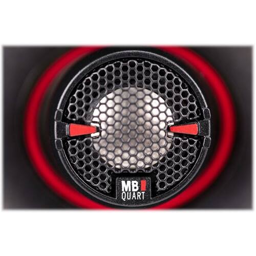 MB Quart RK1-168 Reference Car Speakers - 5x7/6x8 Inch Coaxial System, 200W Peak (Pair, Black)