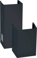 GE - 9' Ceiling Duct Cover Kit - Black slate - Angle_Zoom