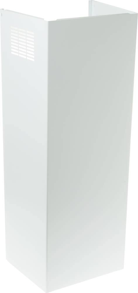 Angle. GE - 10' Duct Cover for Select GE Appliances Vent Hoods - Matte White.