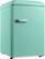Angle. Galanz - Retro 2.5 Cu. Ft. Mini Fridge - Surf Green.