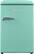 Front. Galanz - Retro 2.5 Cu. Ft. Mini Fridge - Surf Green.