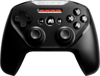 SteelSeries - Nimbus+ Wireless Gaming Controller for Apple iOS, iPadOS, tvOS Devices - Black - Front_Zoom
