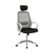 Left Zoom. Calico Designs - 5-Pointed Star Nylon Frame Executive Chair - Black/Matte White Frame.