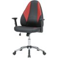 Alt View Zoom 11. SD Gaming - Gaming 5-Pointed Star Polyurethane and Vegan Leather Office Chair - Black/Red/Chrome.
