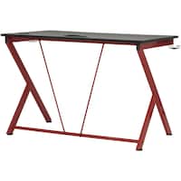 SD Gaming - Quest Curved Table - Black - Front_Zoom