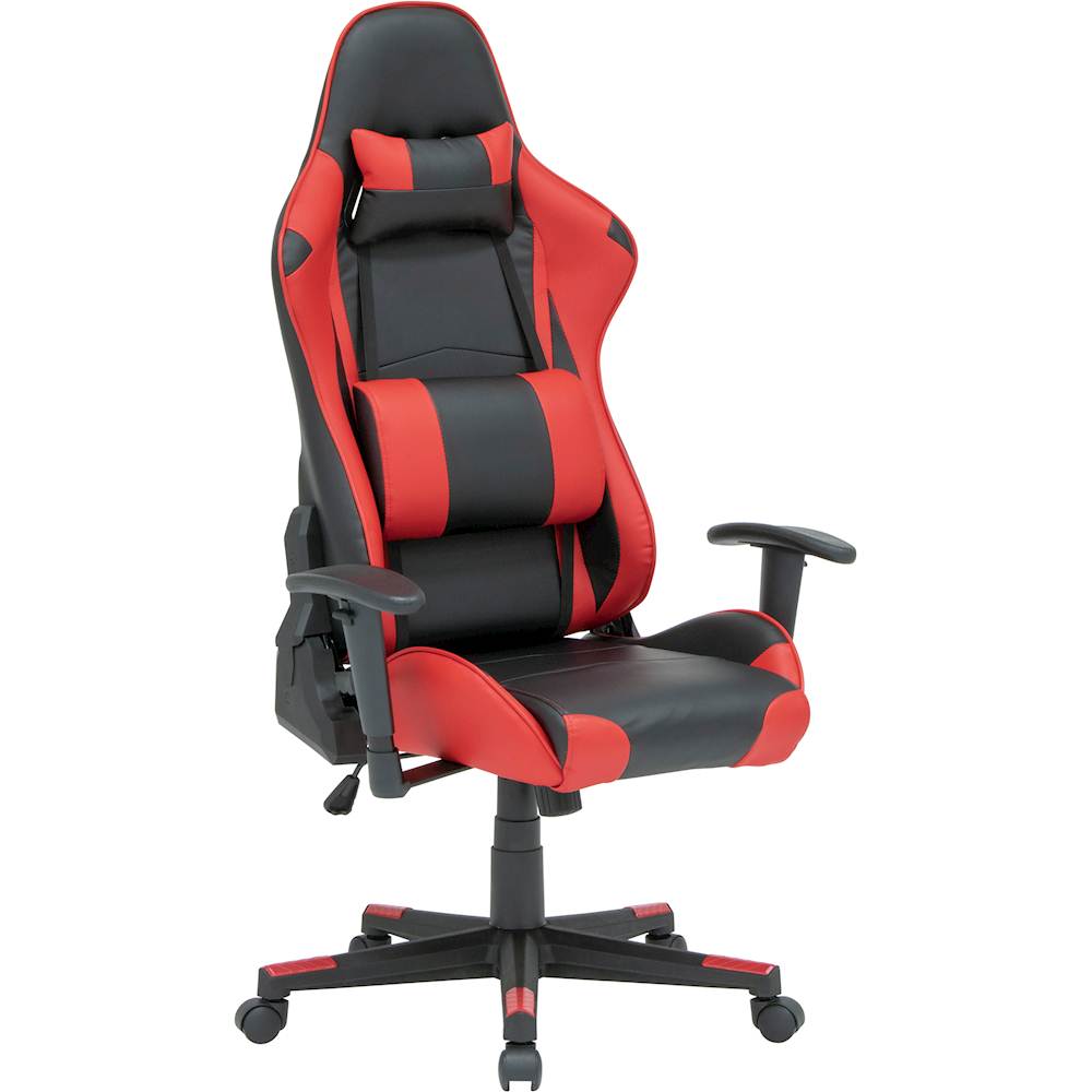 Angle View: SD Gaming - High Back Gaming Chair - Black/Red
