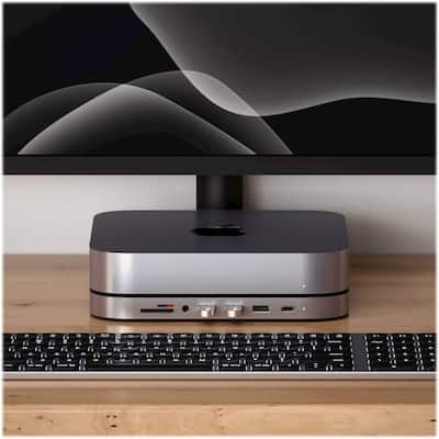 Satechi Type C Aluminum Stand and Hub for Mac Mini & Mac Studio Satechi Type C Aluminum Stand and Hub for Mac Mini & Mac Studio