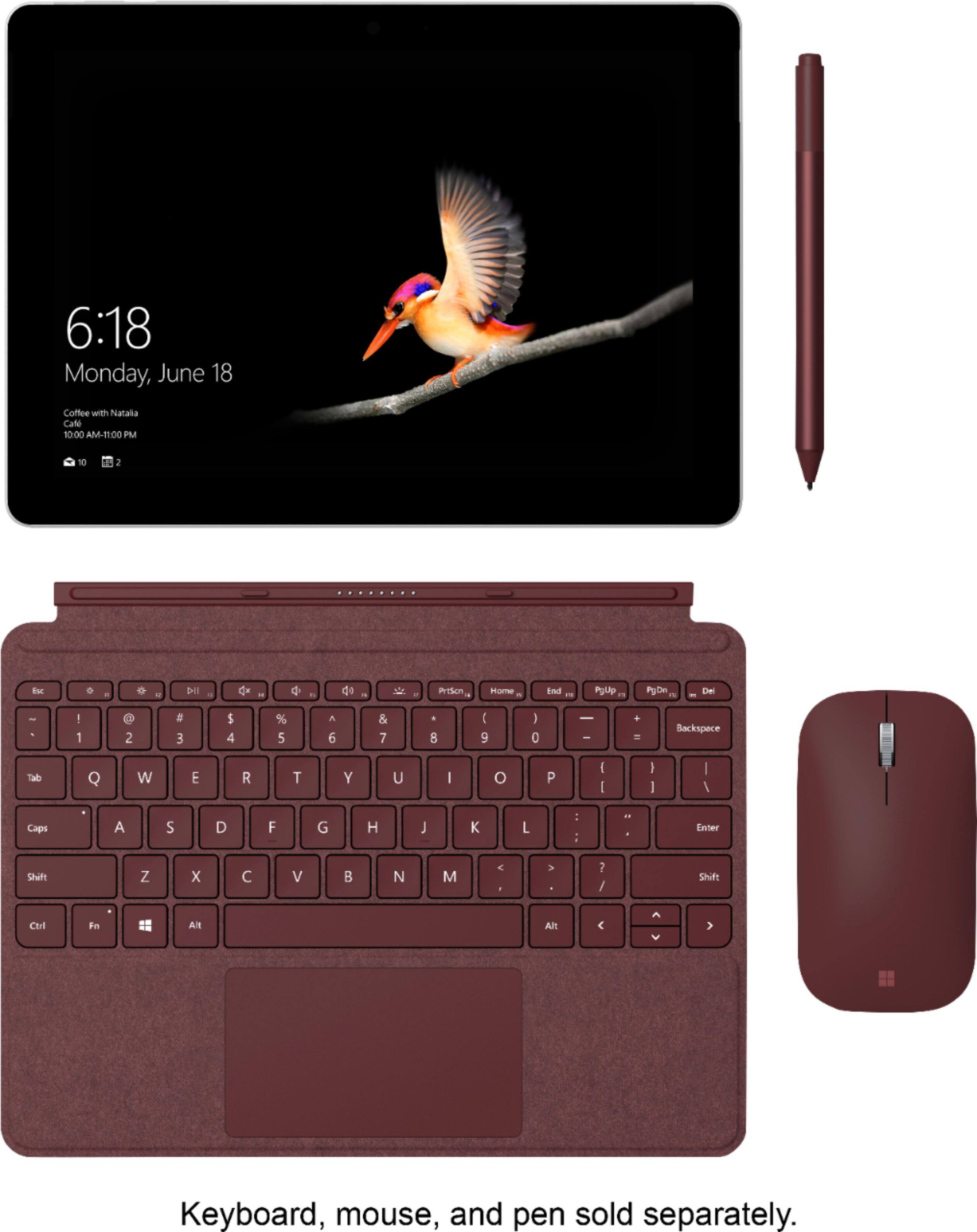 Alt View 13. Microsoft - Geek Squad Certified Refurbished Surface Go - 10" Touch-Screen - Intel Pentium - 8GB Memory - 128GB SSD - Wi-Fi + 4G LTE.