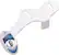 Angle. Luxe - Neo 110 Attachment Bidet - Blue.