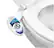Alt View 14. Luxe - Neo 110 Attachment Bidet - Blue.