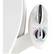 Alt View 14. Luxe - Neo 180 Non-Electric Self-Cleaning Nozzle Universal Fit Bidet Toilet Attachment - White.