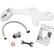 Alt View 16. Luxe - Neo 180 Non-Electric Self-Cleaning Nozzle Universal Fit Bidet Toilet Attachment - White.