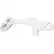 Left. Luxe - Neo 180 Non-Electric Self-Cleaning Nozzle Universal Fit Bidet Toilet Attachment - White.