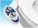 Alt View 14. Luxe - Neo 185 Non-Electric Self-Cleaning Nozzle Universal Attachment Bidet - Blue.
