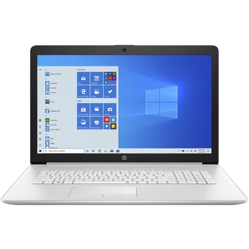 HP - 17.3" Touch-Screen Laptop - Intel Core i3 - 8GB Memory - 1TB HDD + 128GB SSD - Ash Silver Keyboard Frame, Natural Silver