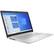 Left. HP - 17.3" Touch-Screen Laptop - Intel Core i3 - 8GB Memory - 1TB HDD + 128GB SSD - Ash Silver Keyboard Frame, Natural Silver.