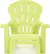 Front. Little Tikes - Garden Chair for Toddlers (Set of 4) - Green.