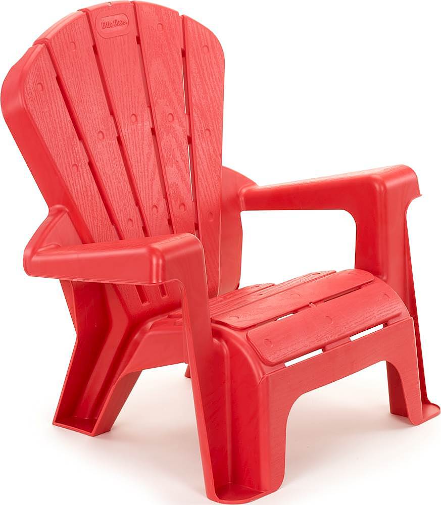 Angle View: Little Tikes - Garden Chair for Toddlers (Set of 4) - Red