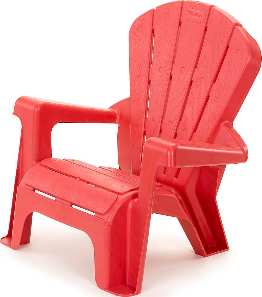Left View: Little Tikes - Garden Chair for Toddlers (Set of 4) - Red