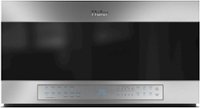 Front Zoom. Haier - 1.6 Cu. Ft. Over-the-Range Microwave with Sensor Cooking and Built-In Wi-Fi - Stainless Steel.