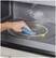 Alt View 20. Haier - 1.6 Cu. Ft. Over-the-Range Microwave with Sensor Cooking and Built-In Wi-Fi - Stainless Steel.