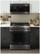 Alt View 14. Haier - 1.6 Cu. Ft. Over-the-Range Microwave with Sensor Cooking and Built-In Wi-Fi - Black Stainless Steel.