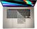 Front. KB Covers - Keyboard Cover for Apple® MacBook® Pro - 13" (2020+) & 16" (2019+) - Clear.