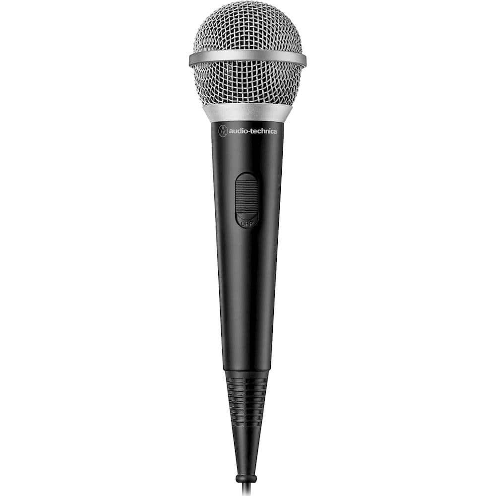Front. Audio-Technica - Audio Technica ATR1200x Unidirectional Vocal Mic - Black.