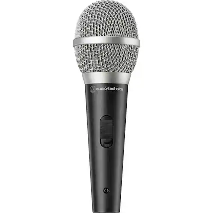 Front. Audio-Technica - Audio Technica ATR1500x Unidirectional Vocal Mic - Black.