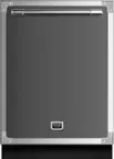 Front. Viking - Tuscany Dishwasher Door Panel Kit for Viking FDWU524 Dishwasher - Damascus Gray.