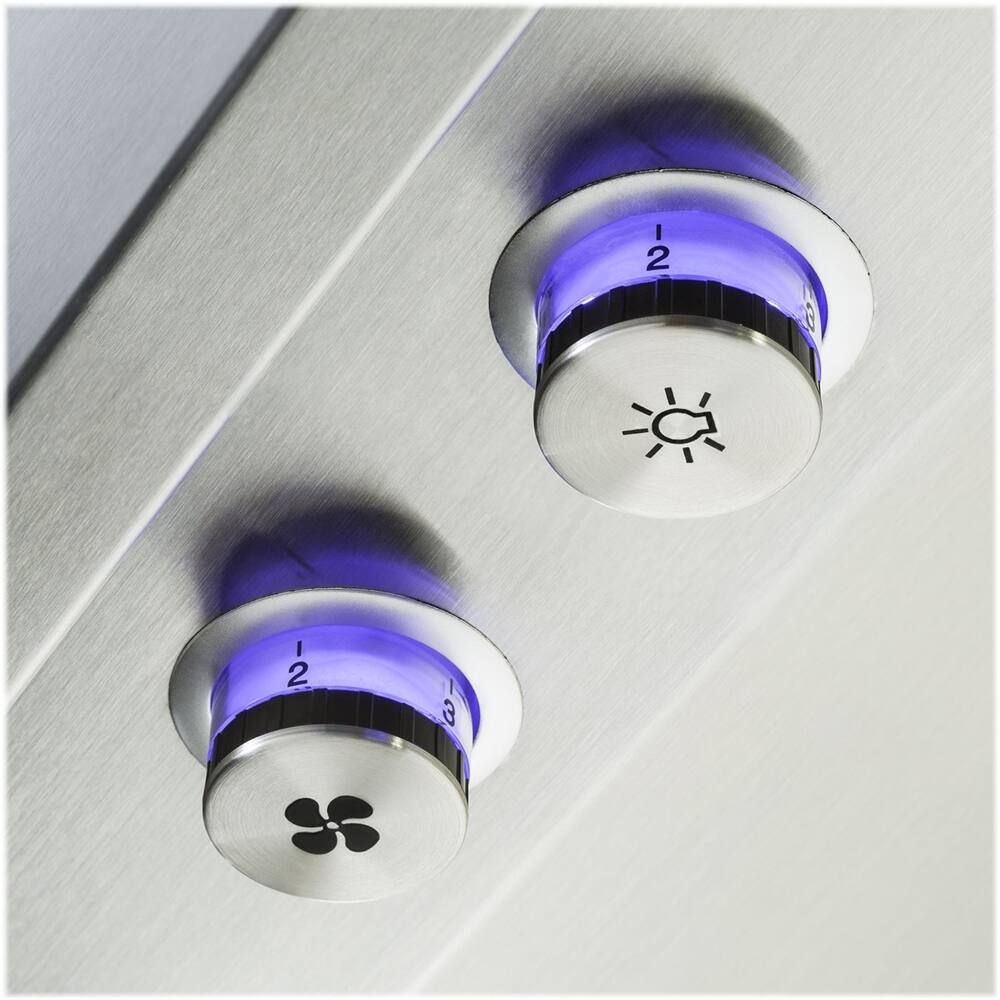 Alt View 11. Viking - Tuscany 36" Externally Vented Range Hood - San Marzano Red.