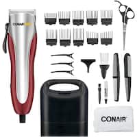 Conair - Hair Trimmer - Black/Red/Silver - Angle_Zoom