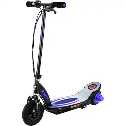 Front. Razor - Power Core E100 Electric Scooter - purple.